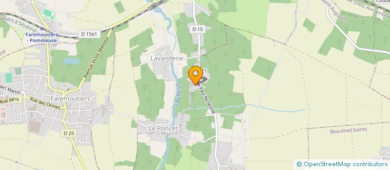 localisation de l'entreprise MONSIEUR AGOSTINHO CABRAL  POMMEUSE