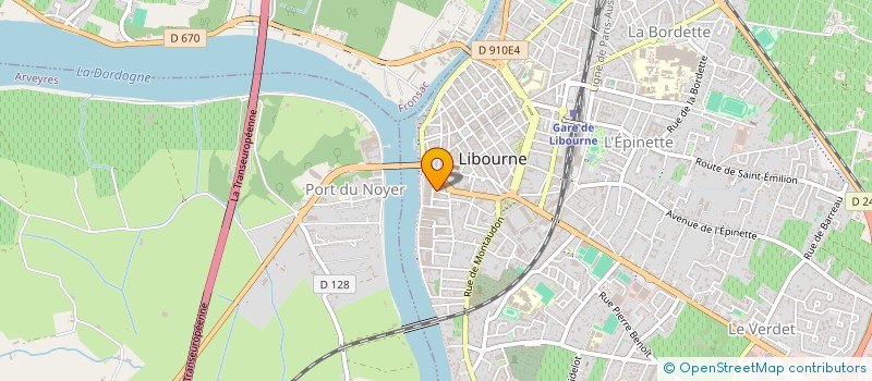 localisation de l'entreprise MONSIEUR AGOSTINHO DA SILVA CUNHA à LIBOURNE
