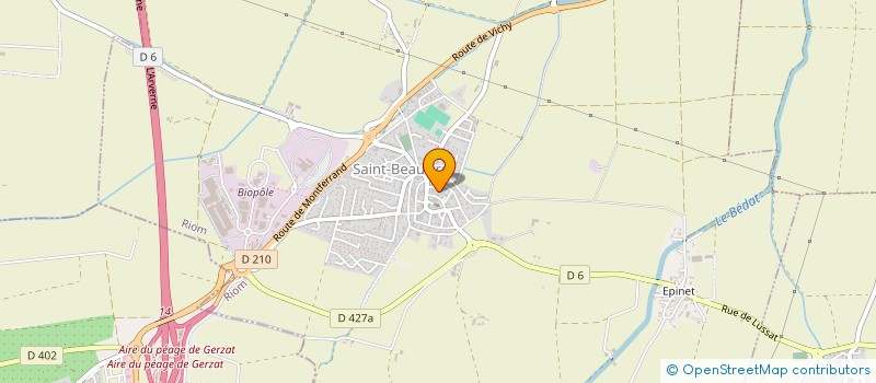 localisation de l'entreprise MONSIEUR AGOSTINHO DE SOUSA CAPELAS à SAINT-BEAUZIRE