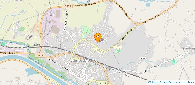 localisation de l'entreprise MONSIEUR AGOSTINHO DIAS DE CARVALHO  CASTELSAGRAT