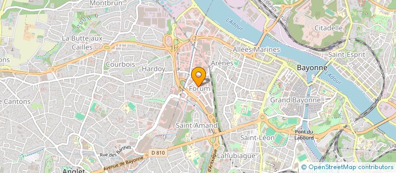 localisation de l'entreprise MONSIEUR AGOSTINHO FERREIRA à BAYONNE