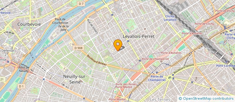 localisation de l'entreprise MONSIEUR AGOSTINHO GONCALVES VAZ à LEVALLOIS-PERRET