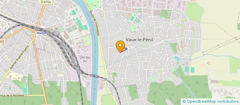 localisation de l'entreprise MONSIEUR AGOSTINHO MARTINS CABRAL à VAUX-LE-PENIL
