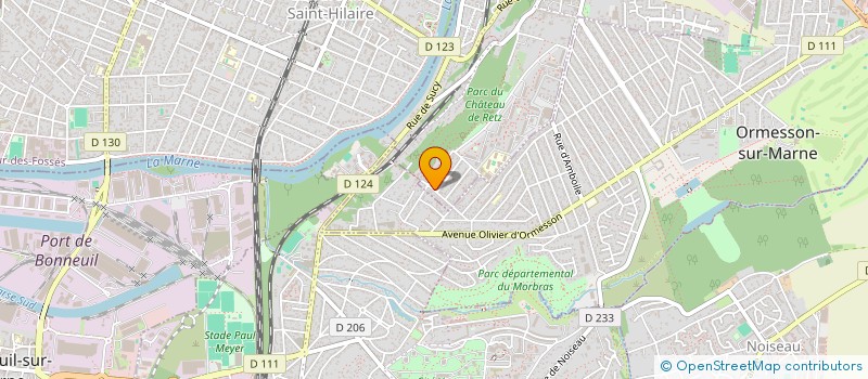 localisation de l'entreprise MONSIEUR AGOSTINHO PEREIRA  CHENNEVIERES-SUR-MARNE