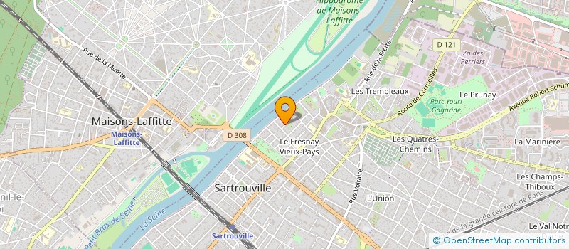 localisation de l'entreprise MONSIEUR AGOSTINHO PINHEIRO à SARTROUVILLE