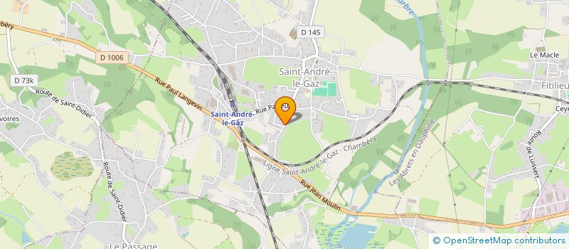 localisation de l'entreprise MONSIEUR AGOSTINO DE CARVALHO MARIANO  SAINT-ANDRE-LE-GAZ