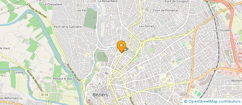 localisation de l'entreprise MONSIEUR AGRON BRUCAJ  BEZIERS