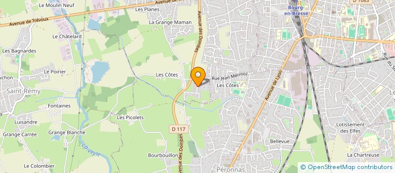localisation de l'entreprise MONSIEUR AGRON KRASNIQI à SAINT-DENIS-LES-BOURG