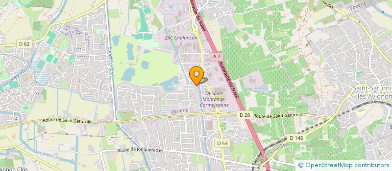 localisation de l'entreprise MONSIEUR AGRON LAMI à VEDENE