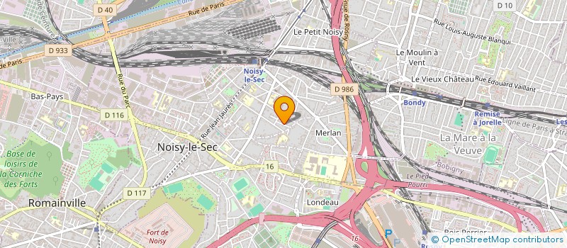 localisation de l'entreprise MONSIEUR AGUELLID HADJ-SAID à NOISY-LE-SEC