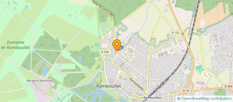 localisation de l'entreprise MONSIEUR AGUIBAYER KONAN  RAMBOUILLET