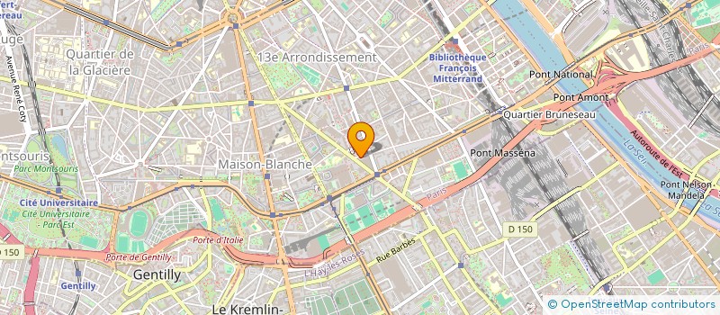 localisation de l'entreprise MONSIEUR AGUIBOU BARRY  PARIS