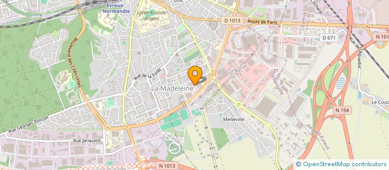 localisation de l'entreprise MONSIEUR AGUIBOU MBOH  EVREUX