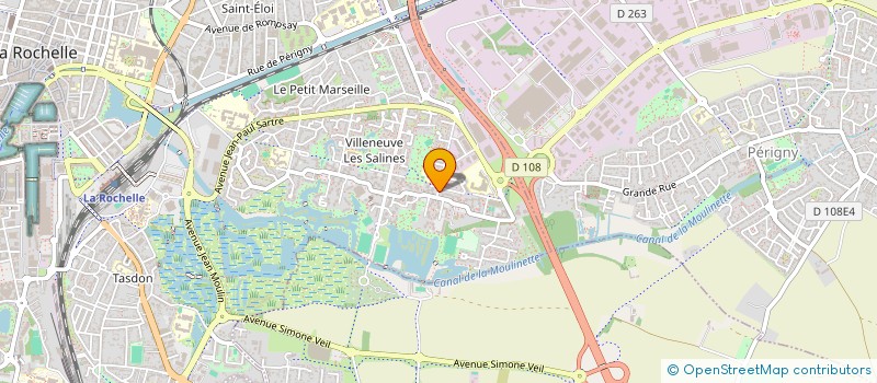 localisation de l'entreprise MONSIEUR AHAMAD ABDALLH  LA ROCHELLE