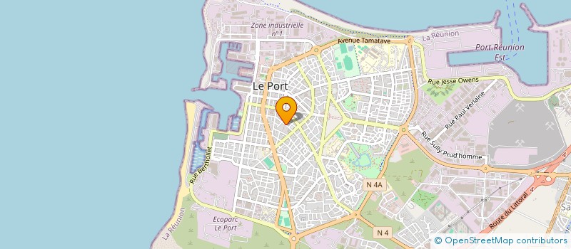 localisation de l'entreprise MONSIEUR AHAMAD MOHAMED à LE PORT