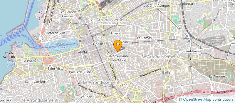 localisation de l'entreprise MONSIEUR AHAMADA MADI à MARSEILLE