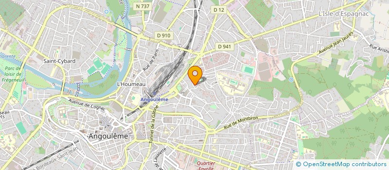 localisation de l'entreprise MONSIEUR AHAMADI AHAMADA à ANGOULEME