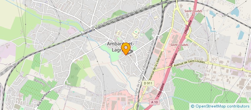 localisation de l'entreprise MONSIEUR AHAMADI BALAHACHI  AMBARES-ET-LAGRAVE