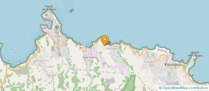 localisation de l'entreprise MONSIEUR AHAMADI MAHADALI  MAMOUDZOU