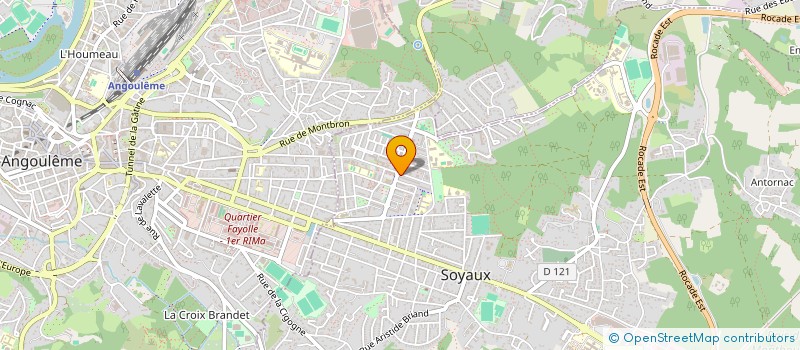 localisation de l'entreprise MONSIEUR AHAMED ABBAS  SOYAUX