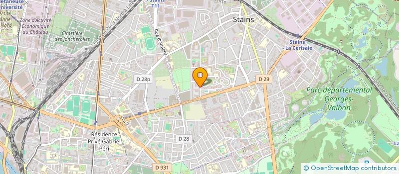 localisation de l'entreprise MONSIEUR AHAMED IDJIHADI à STAINS
