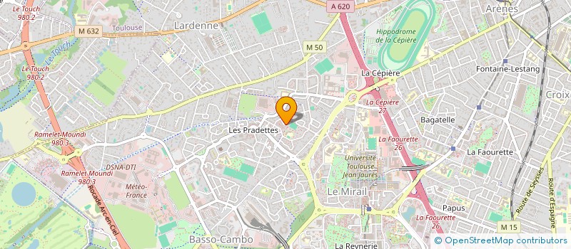 localisation de l'entreprise MONSIEUR AHAU TUIGINA à TOULOUSE