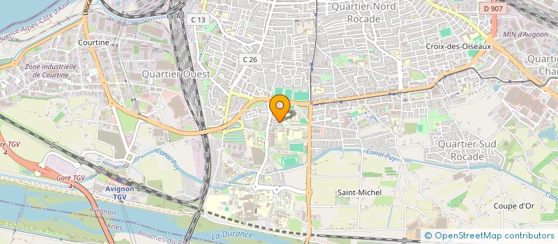 localisation de l'entreprise MONSIEUR AHCENE ABIDI  AVIGNON