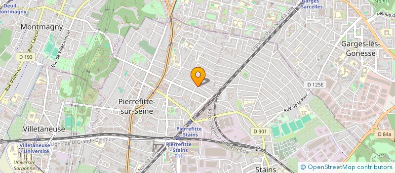 localisation de l'entreprise MONSIEUR AHCENE ACHOURI à PIERREFITTE-SUR-SEINE