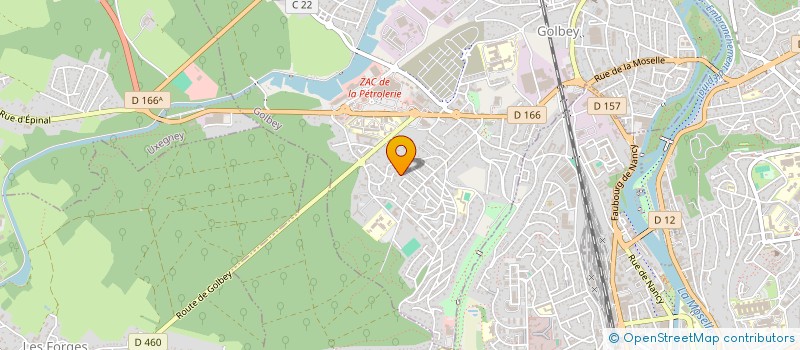 localisation de l'entreprise MONSIEUR AHCENE AMAROUCHE  GOLBEY