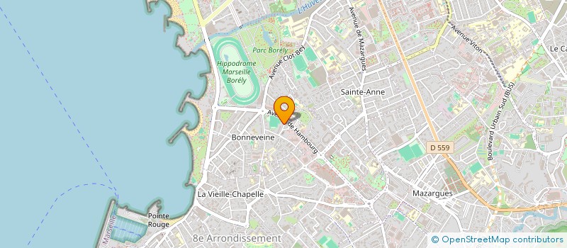 localisation de l'entreprise MONSIEUR AHCENE BENKEMOUCHE  MARSEILLE