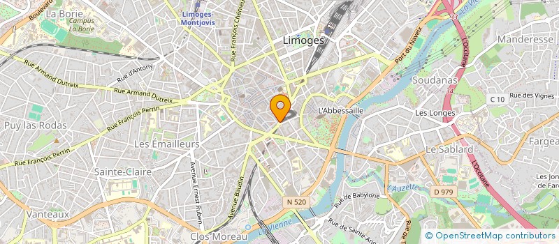 localisation de l'entreprise MONSIEUR AHCENE BERKACHE à LIMOGES