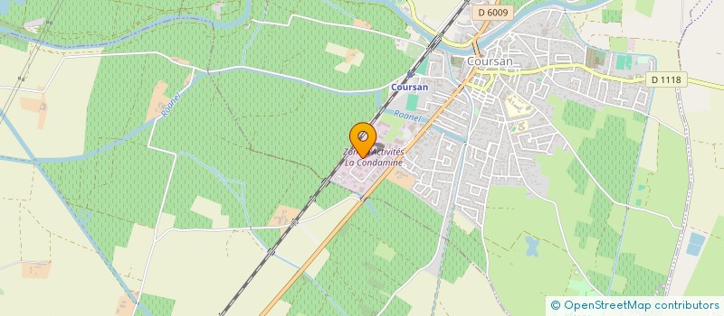 localisation de l'entreprise MONSIEUR AHCENE BOUKABOUS  COURSAN