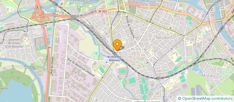 localisation de l'entreprise MONSIEUR AHCENE BRIOUA à STRASBOURG