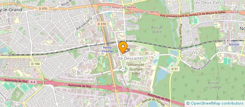 localisation de l'entreprise MONSIEUR AHCENE CHEKIMI  CHAMPS-SUR-MARNE