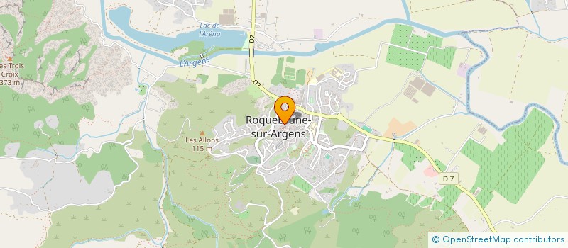 localisation de l'entreprise MONSIEUR AHCENE DJAMAI à ROQUEBRUNE-SUR-ARGENS