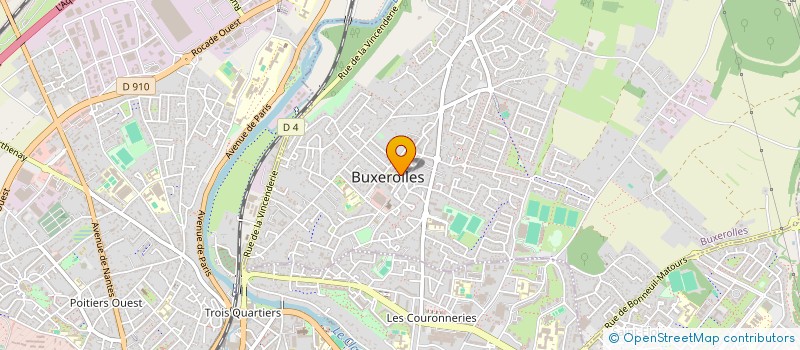 localisation de l'entreprise MONSIEUR AHCENE DJEMEL à BUXEROLLES