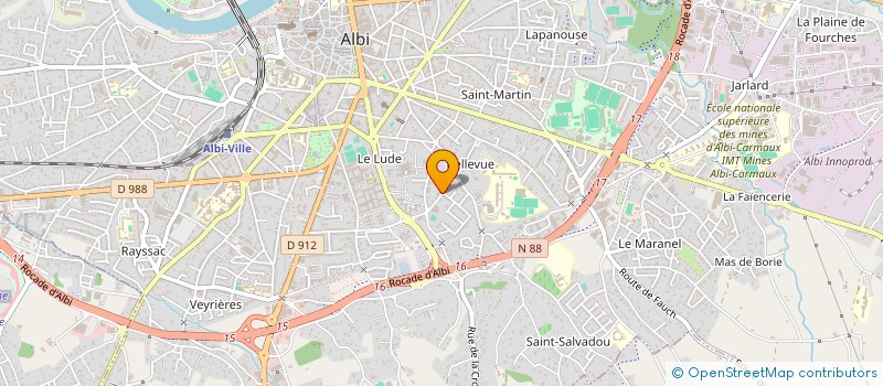 localisation de l'entreprise MONSIEUR AHCENE GRAICHI à ALBI