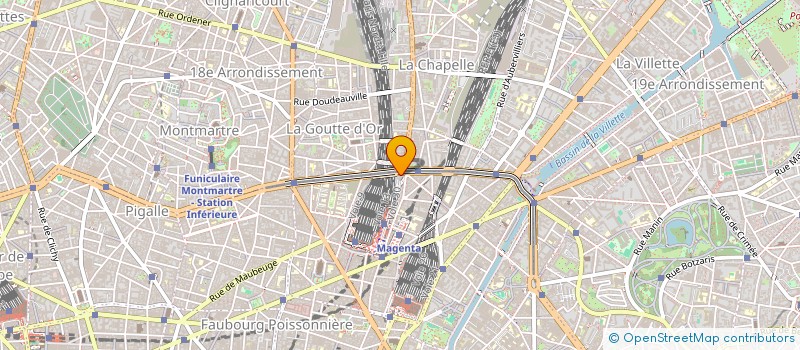 localisation de l'entreprise MONSIEUR AHCENE HADDAD  PARIS