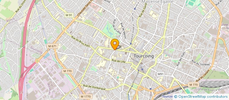 localisation de l'entreprise MONSIEUR AHCENE HEDIR  TOURCOING