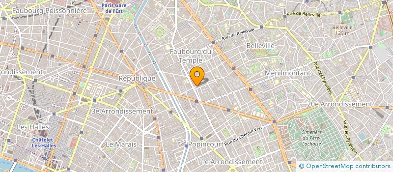 localisation de l'entreprise MONSIEUR AHCENE ICHHACHE à PARIS