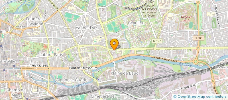 localisation de l'entreprise MONSIEUR AHCENE KACI  RENNES