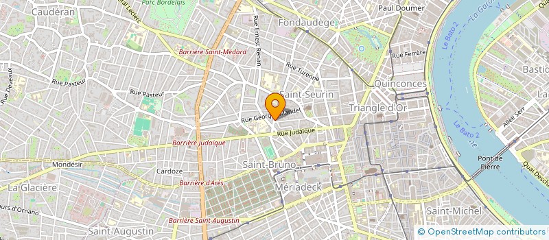 localisation de l'entreprise MONSIEUR AHCENE KAOUACHE  BORDEAUX