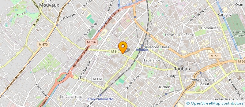 localisation de l'entreprise MONSIEUR AHCENE MAMMOU à AUDINCOURT