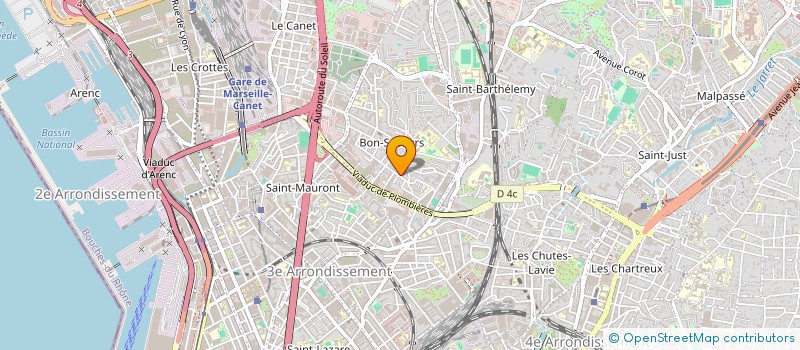 localisation de l'entreprise MONSIEUR AHCENE NABIL BELLAOUANE à MARSEILLE