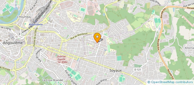 localisation de l'entreprise MONSIEUR AHCENE RAHMOUN à SOYAUX