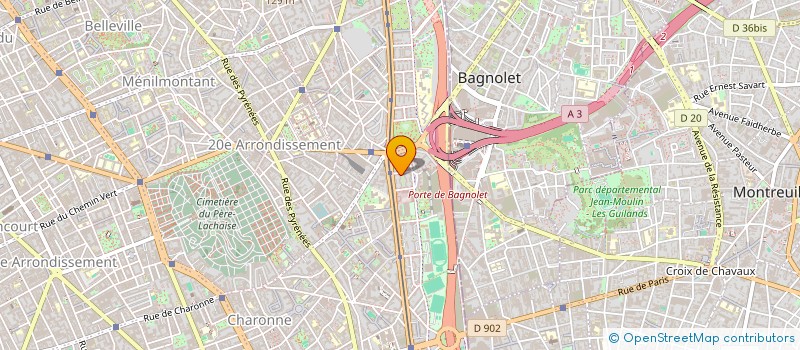 localisation de l'entreprise MONSIEUR AHCENE REZKALLAH  PARIS