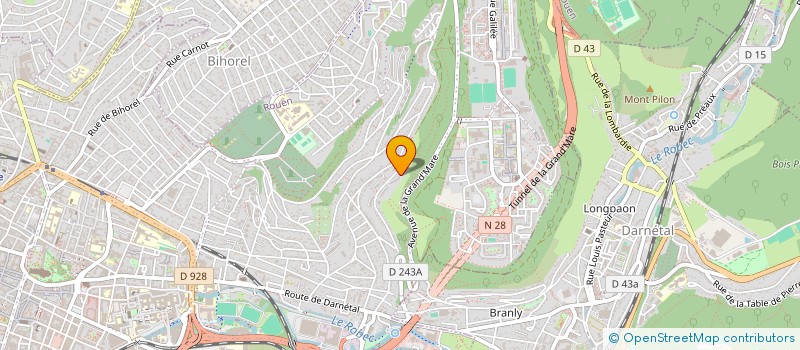 localisation de l'entreprise MONSIEUR AHCENE SAHRAOUI  ROUEN