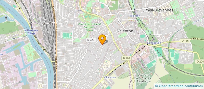 localisation de l'entreprise MONSIEUR AHCENE SEMAH  VALENTON