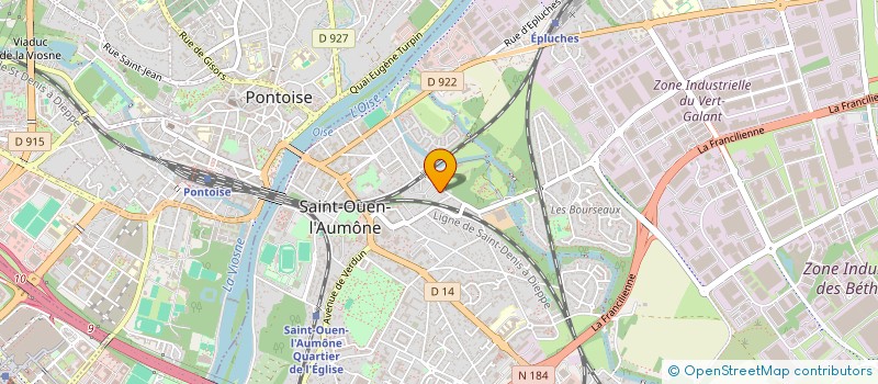 localisation de l'entreprise MONSIEUR AHCENE ZIDAHNAL  SAINT-OUEN-L'AUMONE