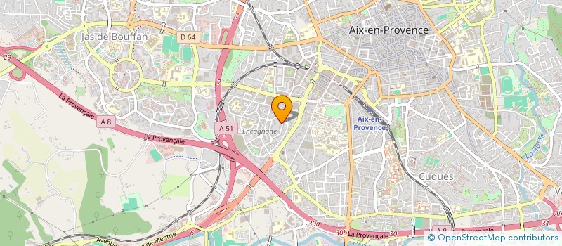 localisation de l'entreprise MONSIEUR AHDI OUIDED à AIX-EN-PROVENCE